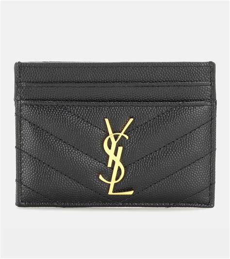 porte carte homme yves saint laurent|st laurent card holder.